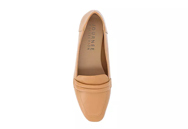 Journee Collection Womens Vidoree Loafer - Tan 8 Journee Collection Womens Vidoree Loafer - Tan - Image 6
