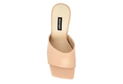 Nine West Womens Rovah Wedge Sandal - Natural -women's shoes US 01 108776 03
