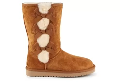 Koolaburra By Ugg Womens Victoria Tall Fur Boot - Rust 10 Koolaburra By Ugg Womens Victoria Tall Fur Boot - Rust -women's shoes US 01 122308 01
