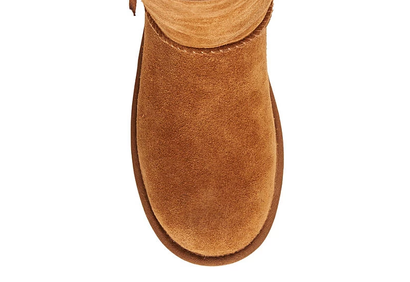 Koolaburra By Ugg Womens Victoria Tall Fur Boot - Rust 8 Koolaburra By Ugg Womens Victoria Tall Fur Boot - Rust - Image 6