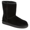 Koolaburra By Ugg Womens Koola Short Fur Boot - Black -women's shoes US 01 122352 00