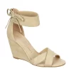 Chinese Laundry Womens Celly Wedge Sandal - Beige -women's shoes US 01 132194 00