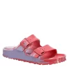 Birkenstock Womens Arizona Essentials Slide Sandal - Coral -women's shoes US 01 201446 00