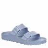 Birkenstock Womens Arizona Essentials Slide Sandal - Pale Blue 1 Birkenstock Womens Arizona Essentials Slide Sandal - Pale Blue -women's shoes US 01 202089 00