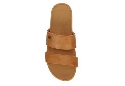 Reef Womens Banded Horizon Hi Slide Sandal - Tan -women's shoes US 01 202349 05