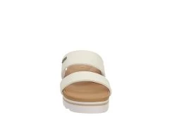 Reef Womens Banded Horizon Hi Slide Sandal - White -women's shoes US 01 202350 02
