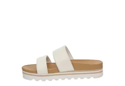 Reef Womens Banded Horizon Hi Slide Sandal - White -women's shoes US 01 202350 03