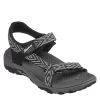 Skechers Womens Arch Fit Reggae Outdoor Sandal - Black 1 Skechers Womens Arch Fit Reggae Outdoor Sandal - Black -women's shoes US 01 202398 00