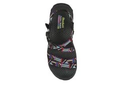 Skechers Womens Reggae Native Vibez Outdoor Sandal - Black -women's shoes US 01 202403 03