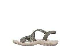 Skechers Womens Reggae Slim Takes Two Womens Sandal - Olive 11 Skechers Womens Reggae Slim Takes Two Womens Sandal - Olive -women's shoes US 01 202405 02
