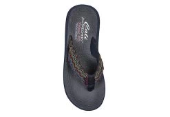 Skechers Womens Asana Flip Flop Sandal - Navy -women's shoes US 01 202468 03