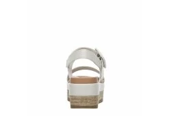 Michael By Michael Shannon Womens Kira Platform Sandal - Ivory -women's shoes US 01 202471 04