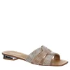 Michael By Michael Shannon Womens Skylar Slide Sandal - Med Metallic -women's shoes US 01 202475 00