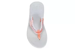 Nike Womens Ecohaven Flip Flop Sandal - Peach -women's shoes US 01 202584 05