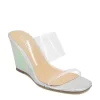 Xoxo Womens Lotys Wedge Sandal - Clear -women's shoes US 01 202620 00
