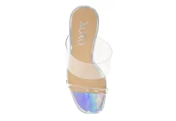 Xoxo Womens Lotys Wedge Sandal - Clear -women's shoes US 01 202620 04