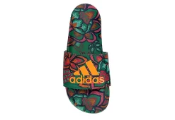 Adidas Womens Adilette Comfort Slide Sandal - Green -women's shoes US 01 202664 05