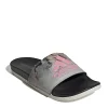 Adidas Womens Adilette Comfort Slide Sandal - Grey