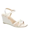 Michael By Michael Shannon Womens Lulu Wedge Sandal - White -women's shoes US 01 202740 00