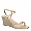 Maripe Womens Lexie Wedge Sandal - Gold 1 Maripe Womens Lexie Wedge Sandal - Gold -women's shoes US 01 202778 00
