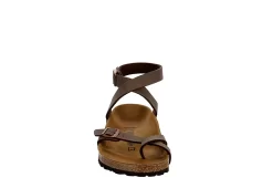 Birkenstock Womens Yara Footbed Sandal - Brown -women's shoes US 01 202790 02