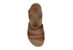Skechers Womens Beverlee-delicate Glow Wedge Sandal - Cognac -women's shoes US 01 202852 03