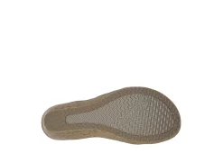 Skechers Womens Beverlee-delicate Glow Wedge Sandal - Cognac -women's shoes US 01 202852 04