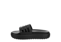 Adidas Womens Adilette Platform Slide Sandal - Black 12 Adidas Womens Adilette Platform Slide Sandal - Black -women's shoes US 01 203102 03