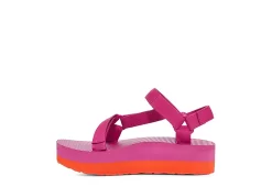 Teva Womens Flatform Universal Platform Outdoor Sandal - Fuschia -women's shoes US 01 203150 02