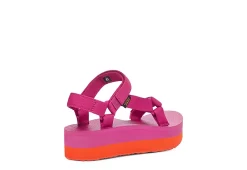 Teva Womens Flatform Universal Platform Outdoor Sandal - Fuschia -women's shoes US 01 203150 03