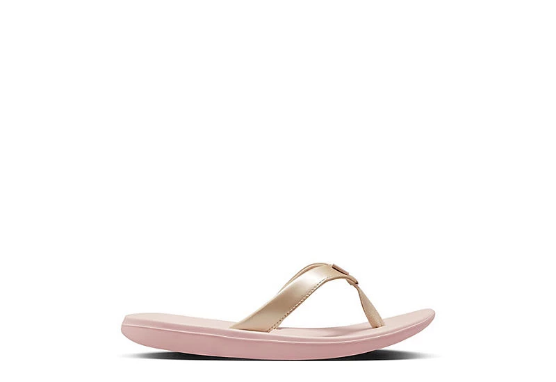 Nike Womens Bella Kai Flip Flop Sandal - Blush 4 Nike Womens Bella Kai Flip Flop Sandal - Blush - Image 2