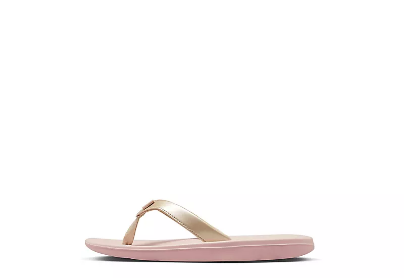 Nike Womens Bella Kai Flip Flop Sandal - Blush 5 Nike Womens Bella Kai Flip Flop Sandal - Blush - Image 3