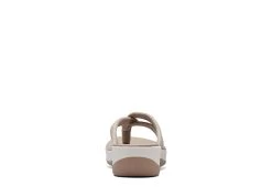 Clarks Womens Arla Kaylie Flip Flop Sandal - Sand -women's shoes US 01 203198 04