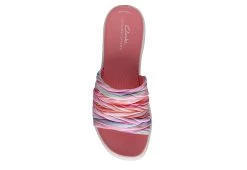 Clarks Womens Drift Petal Slide Sandal - Multicolor -women's shoes US 01 203205 05