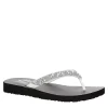 Skechers Womens Love Letter Flip Flop Sandal - White -women's shoes US 01 203261 00