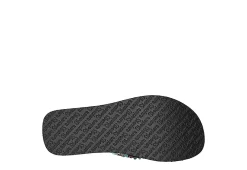 Skechers Womens Lovely Oasis Flip Flop Sandal - Black -women's shoes US 01 203267 04