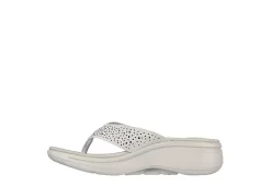 Skechers Womens Dazzle- Arch Fit Flip Flop Sandal - Natural 11 Skechers Womens Dazzle- Arch Fit Flip Flop Sandal - Natural -women's shoes US 01 203277 02