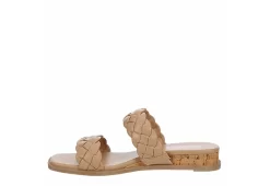Michael By Michael Shannon Womens Patrice Wedge Sandal - Beige -women's shoes US 01 203299 03