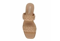 Michael By Michael Shannon Womens Patrice Wedge Sandal - Beige -women's shoes US 01 203299 05