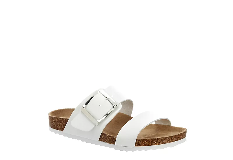 Bjorndal Womens Courtney Footbed Sandal - White 3 Bjorndal Womens Courtney Footbed Sandal - White