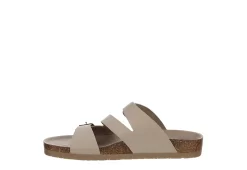 Bjorndal Womens Delaney Footbed Sandal - Taupe 12 Bjorndal Womens Delaney Footbed Sandal - Taupe -women's shoes US 01 203312 03