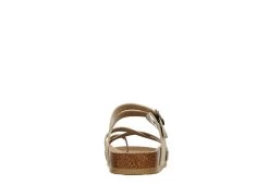 Bjorndal Womens Sami Footbed Sandal - Gold -women's shoes US 01 203313 04