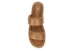 Xappeal Womens Bethany Wedge Sandal - Tan -women's shoes US 01 203326 05