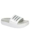 Adidas Womens Adilette Platform Slide Sandal - White -women's shoes US 01 203333 00