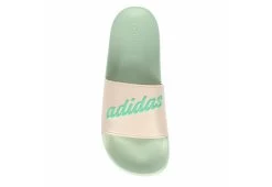 Adidas Womens Adilette Shower Slide Sandal - Pale Pink -women's shoes US 01 203334 05
