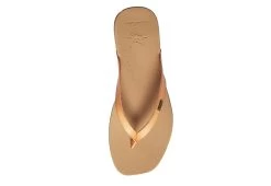 Reef Womens Stella Court Flip Flop Sandal - Orange -women's shoes US 01 203339 02