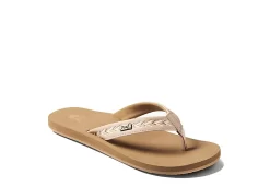 women's shoes 20 Reef Womens Beachbreak Flip Flop Sandal - Sand