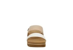 Reef Womens Banded Horizon Hi Slide Sandal - Sand -women's shoes US 01 203342 02