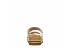 Reef Womens Banded Horizon Hi Slide Sandal - Sand -women's shoes US 01 203342 04