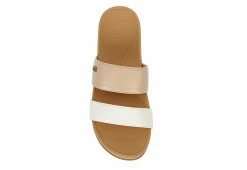Reef Womens Banded Horizon Hi Slide Sandal - Sand -women's shoes US 01 203342 05